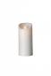 Preview: Sompex Flame Echtwachs LED Kerze, fernbedienbar, weiß – 8 x 18cm