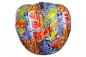 Preview: Poly Apple Street Art Apfel XL Kunstharz 29 x 29 x 31cm Bunt