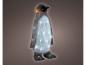Preview: Lumineo LED Acryl Pinguin innen & außen 17x16x33cm & 24 LED Kalt Weiss