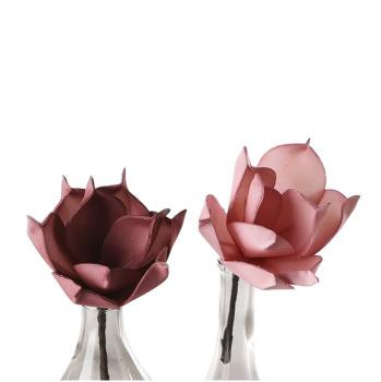 Blume Foam Flower Ceara Schaumstoff Blüte, L 20cm Rose 2fach sortiert