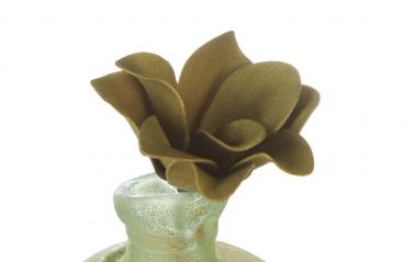 Foam Flower "Rumba" goldfarben / metallic