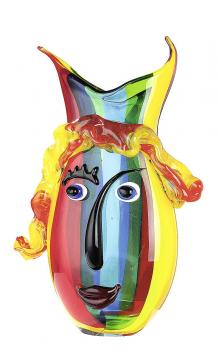 Glasart Design-Vase"Rainbow"