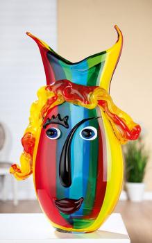 Glasart Design-Vase"Rainbow"