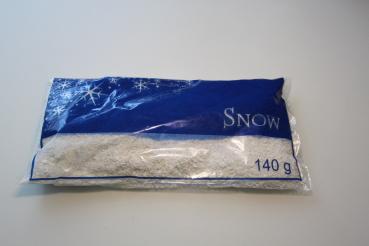 Deko Schnee Schneeflocken Weiss Weiß 140 Gramm 100% PE