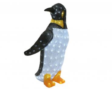 Lumineo LED Acryl Pinguin innen & aussen 47x47x83cm & 200 LED Kalt Weiss