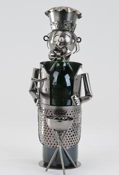 Flaschenhalter aus lackiertem Eisen Griller 36cm