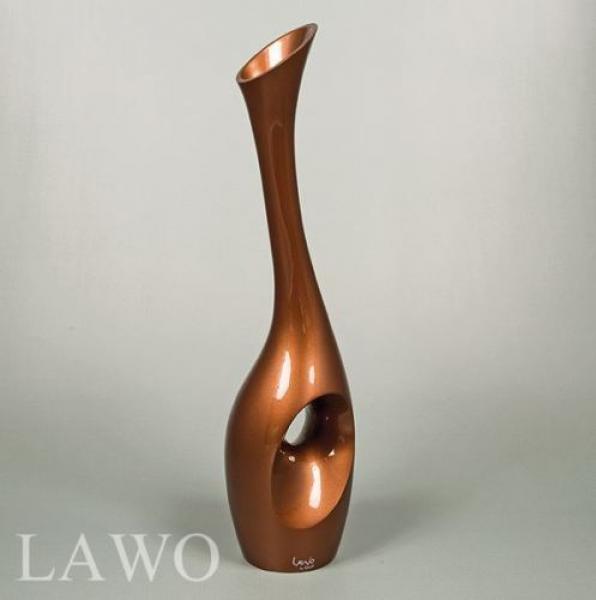 Lacquervase Vase LAWO Braun Design Designvase