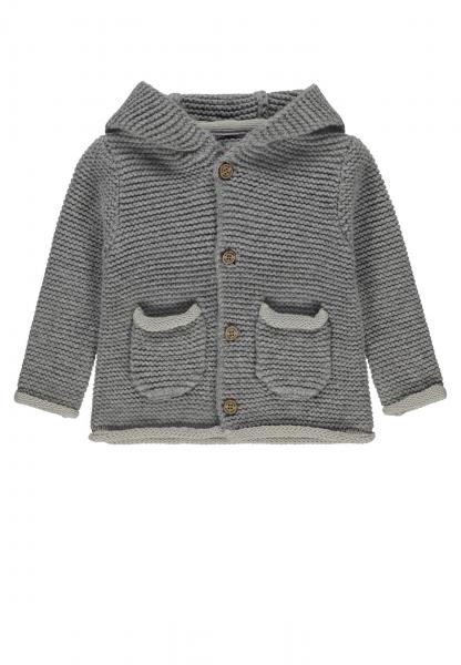 Kanz Jacke mit Kapuze Happy Grey