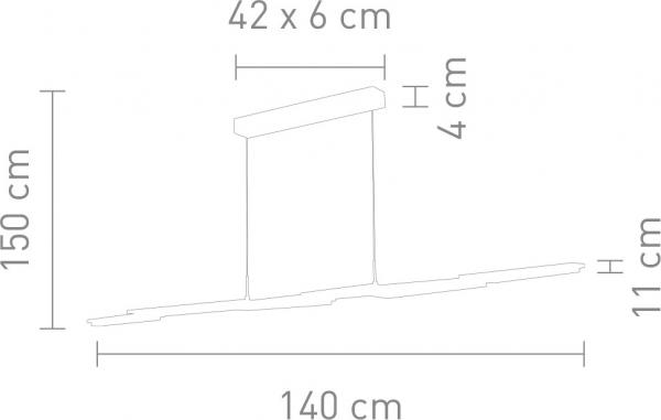 SOMPEX Pendelleuchte Spacy