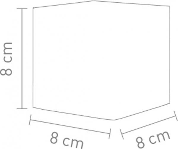 SOMPEX Tischleuchte Cubic Alu