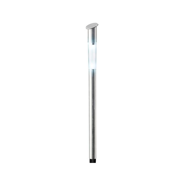 Lumineo LED Solar Edelstahl Gartenleuchte Wegeleuchte Leuchte m Akku 57cm